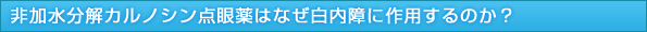 非加水分解カルノシン
